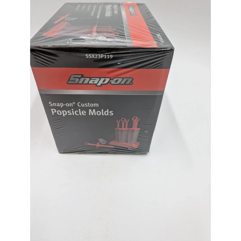 Snap-on Custom Popsicle Molds Set of 6 Wrench Handle Hex Shape SSX23P119 NEW